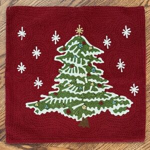 Pottery Barn Christmas Tree  Pillow Cover